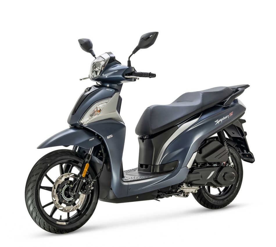 MOTO SYM  SYM SYMPHONY ST 125 LC ABS BLEU GREY E5