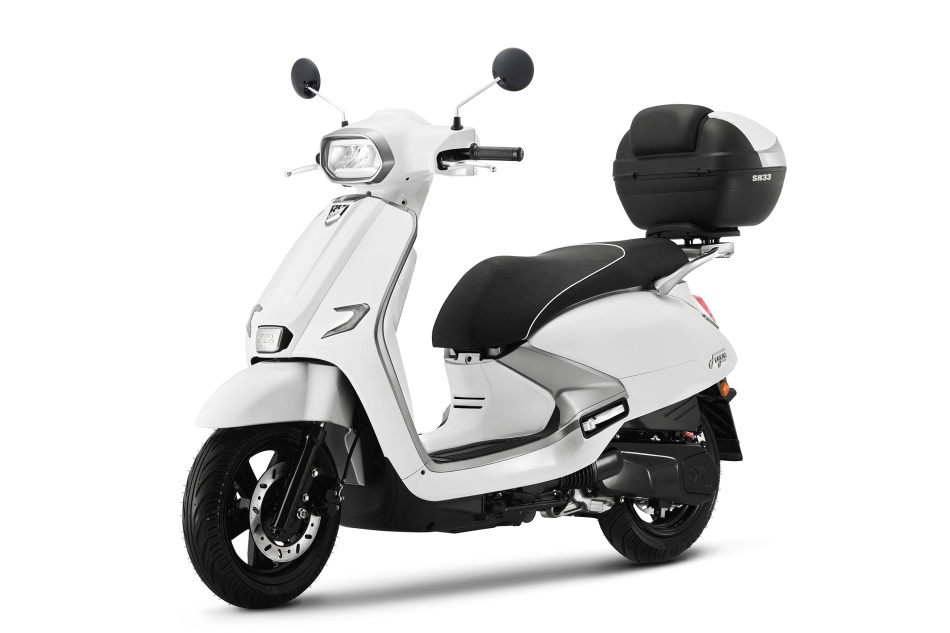 MOTO SYM 125 FUGUE 125 LC ABS E5+ BLANC