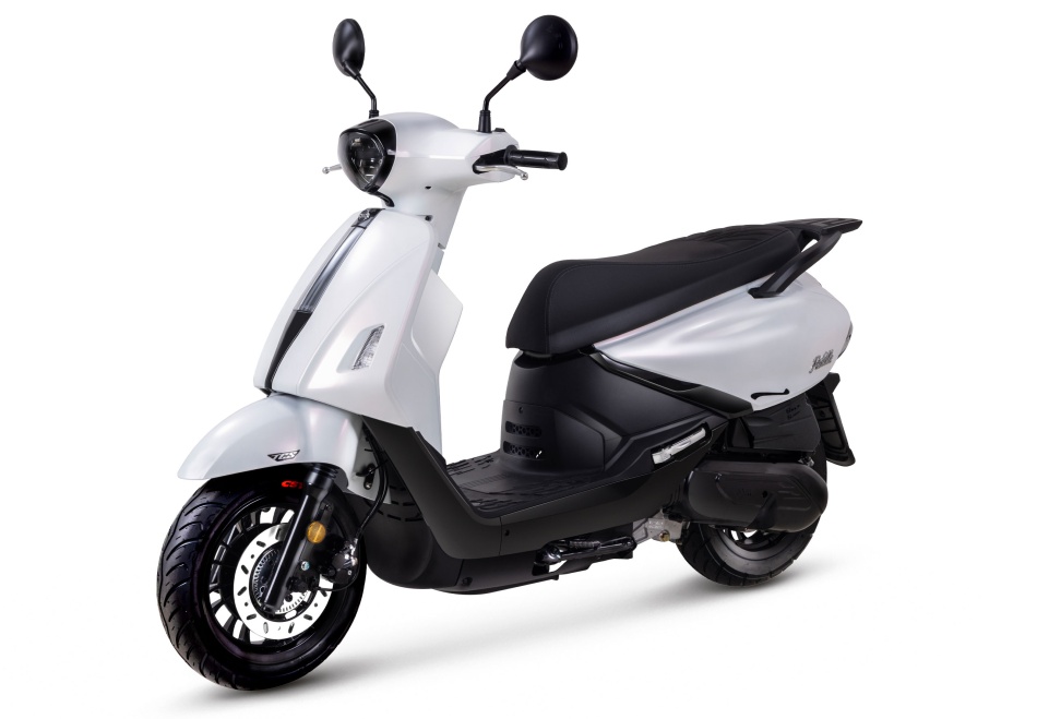MOTO SYM 125 FIDDLE V 125 LC ABS BLANC E5+