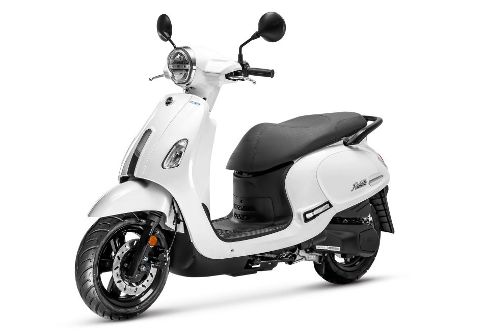 MOTO SYM 50 FIDDLE IV 50 BLANC E5+