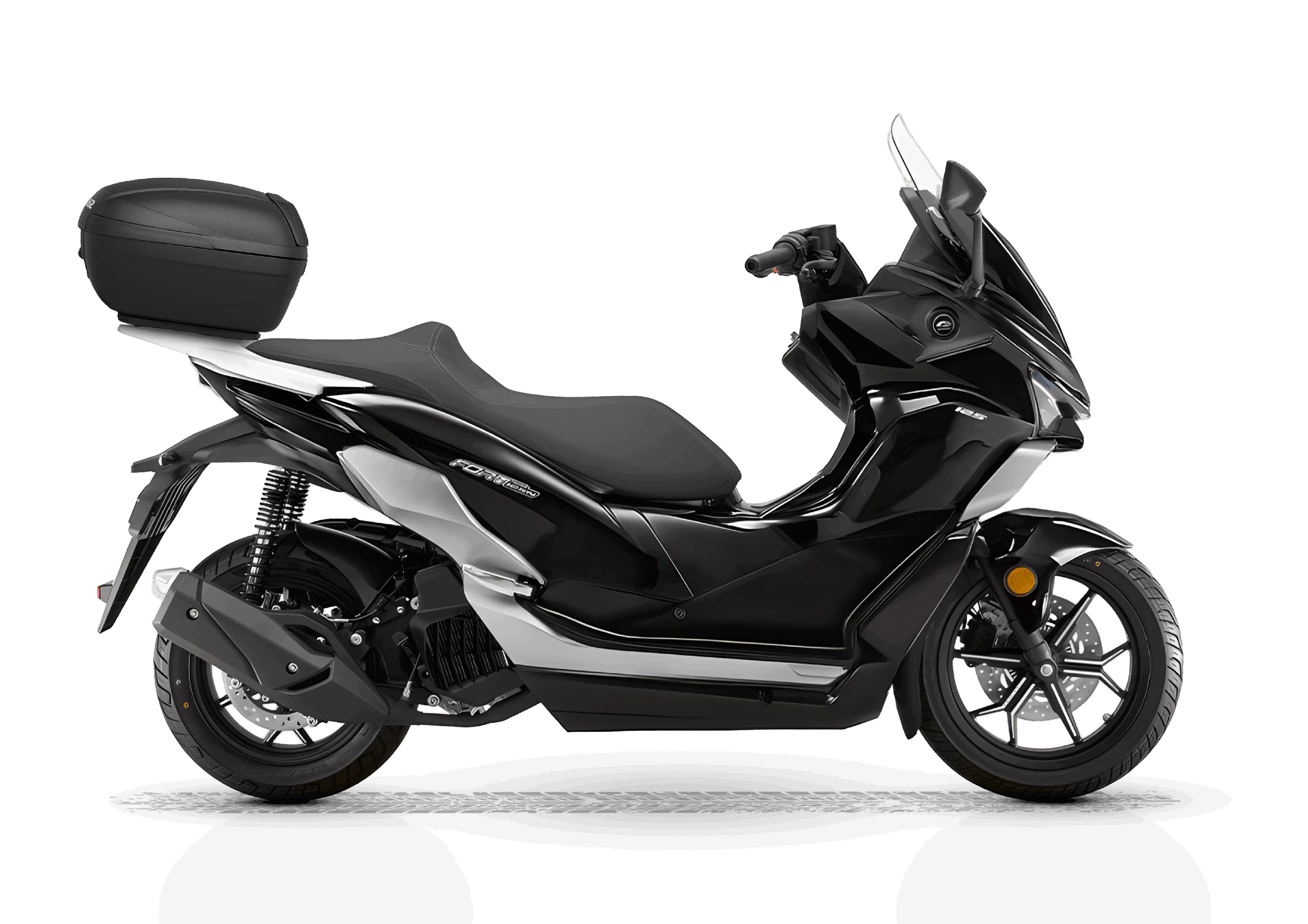 MOTO QJ MOTORS 125 FORT 125 N NOIR