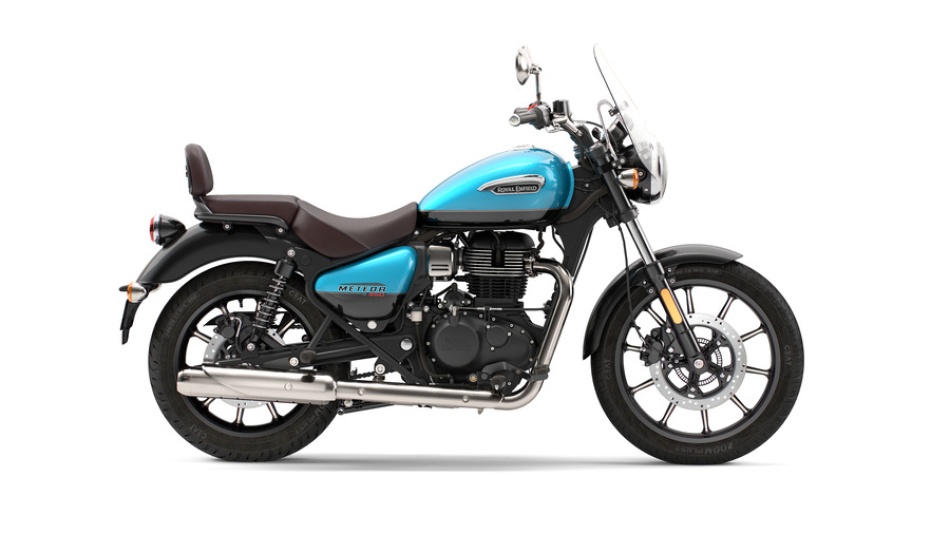 MOTO ROYAL ENFIELD 350 METEOR 350CC SUPERNOVA BLUE