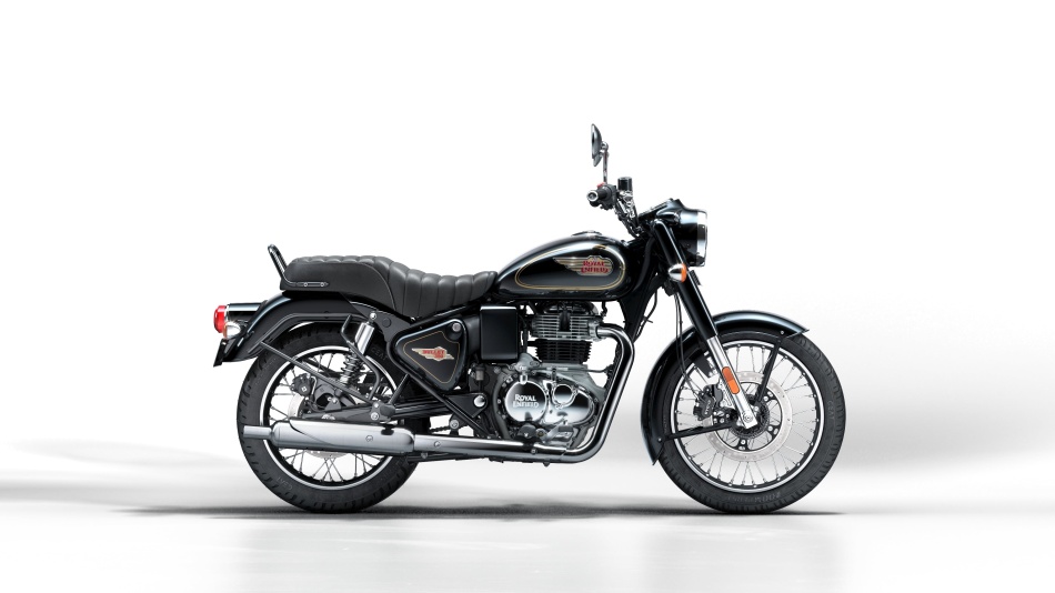 MOTO ROYAL ENFIELD 350 BULLET 350 BLACK  EURO 5