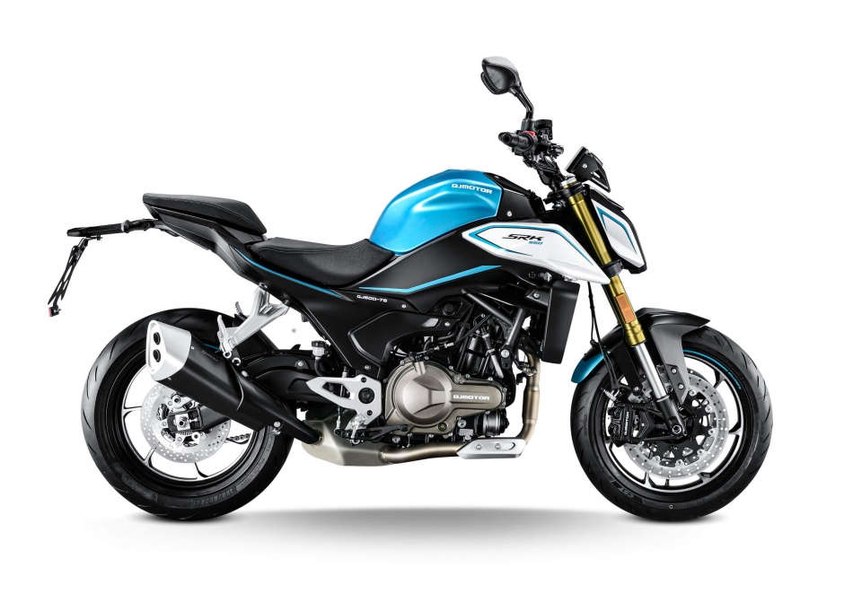 MOTO QJ MOTORS 550 SRK 550 BLEU