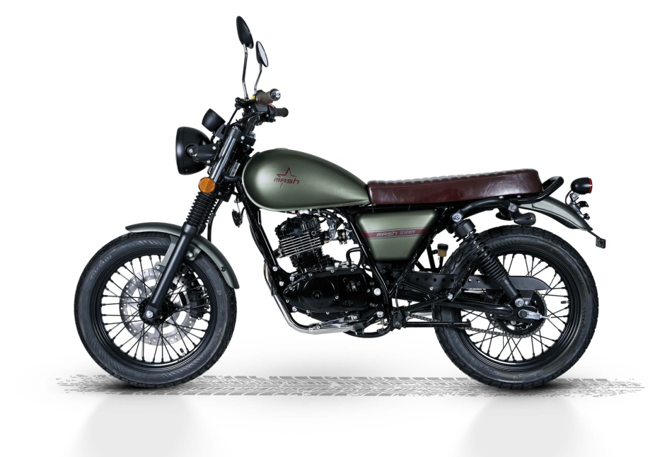 MOTO MASH 125 NEW SEVENTY MAT VERT 125