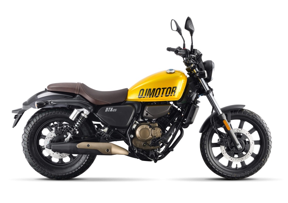 MOTO QJ MOTORS 125 SRJ 125 JAUNE