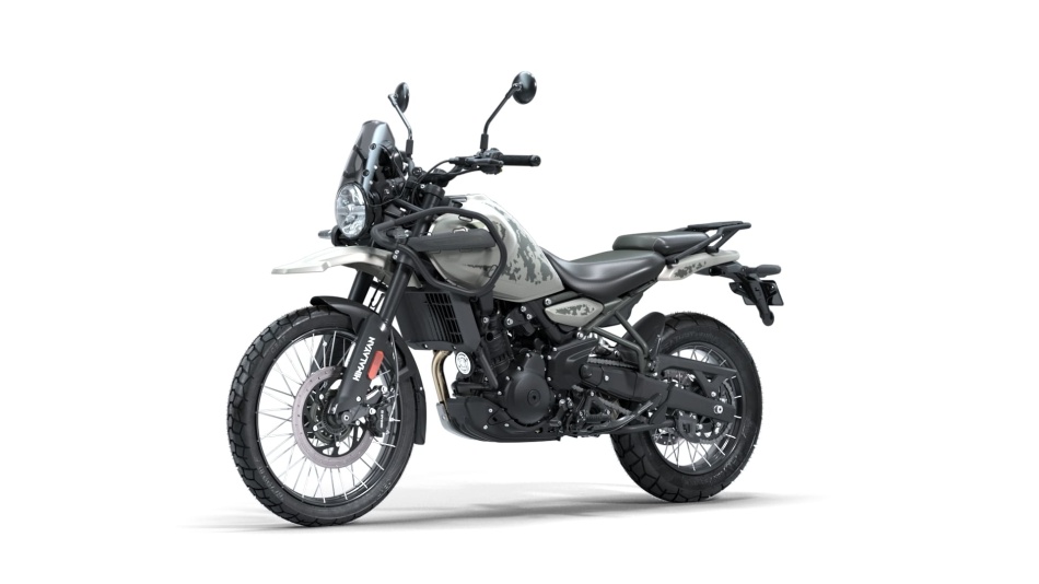 moto ROYAL ENFIELD 450 HIMALAYAN 452 KAMET WHITE modele 2024