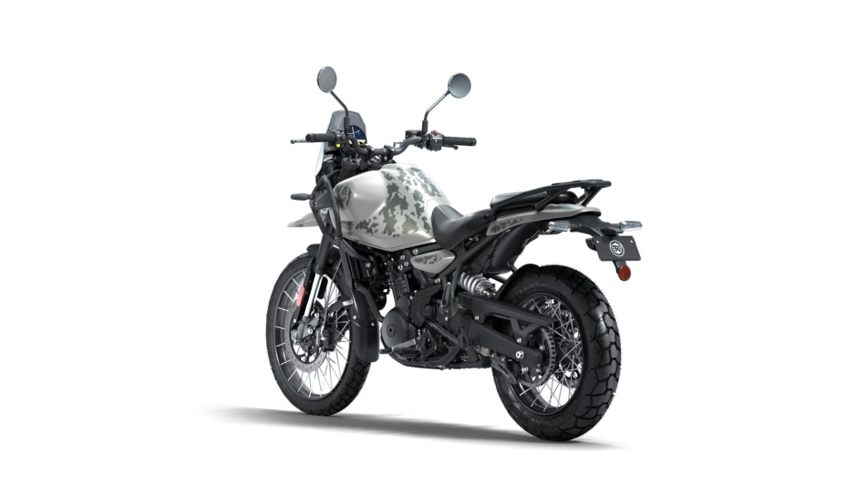 moto ROYAL ENFIELD 450 HIMALAYAN 452 KAMET WHITE modele 2024