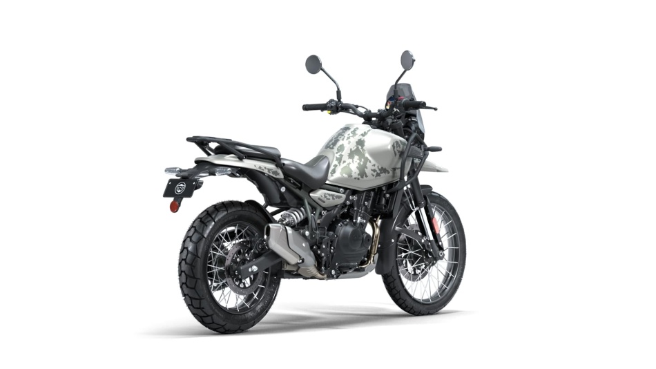 moto ROYAL ENFIELD 450 HIMALAYAN 452 KAMET WHITE modele 2024