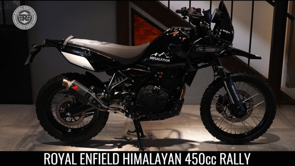MOTO ROYAL ENFIELD 450 HIMALAYAN 452 BLACK RALLY