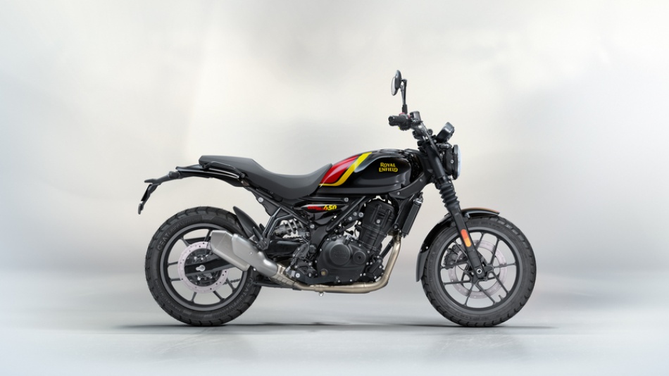 MOTO ROYAL ENFIELD 450 GUERRILLA PLAYA BLACK