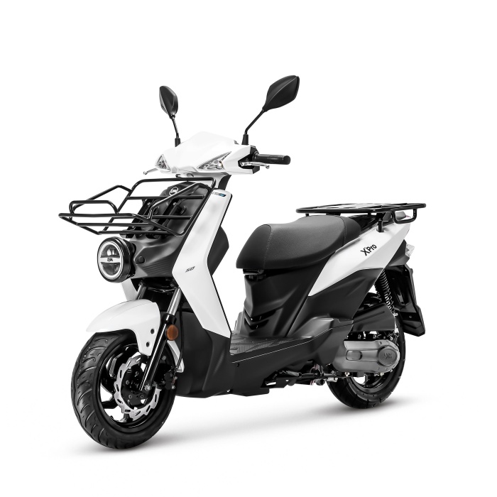 MOTO SYM 50 XPRO 50 BLANC E5+
