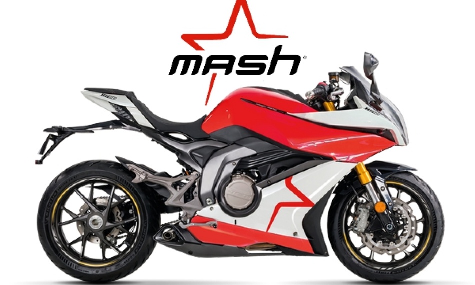 MOTO MASH 750 K750 BLANC ROUGE